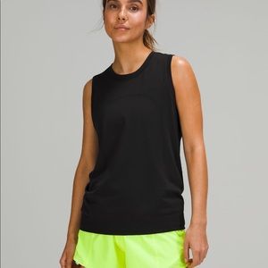 Lululemon swiftly relaxed tank top in black
